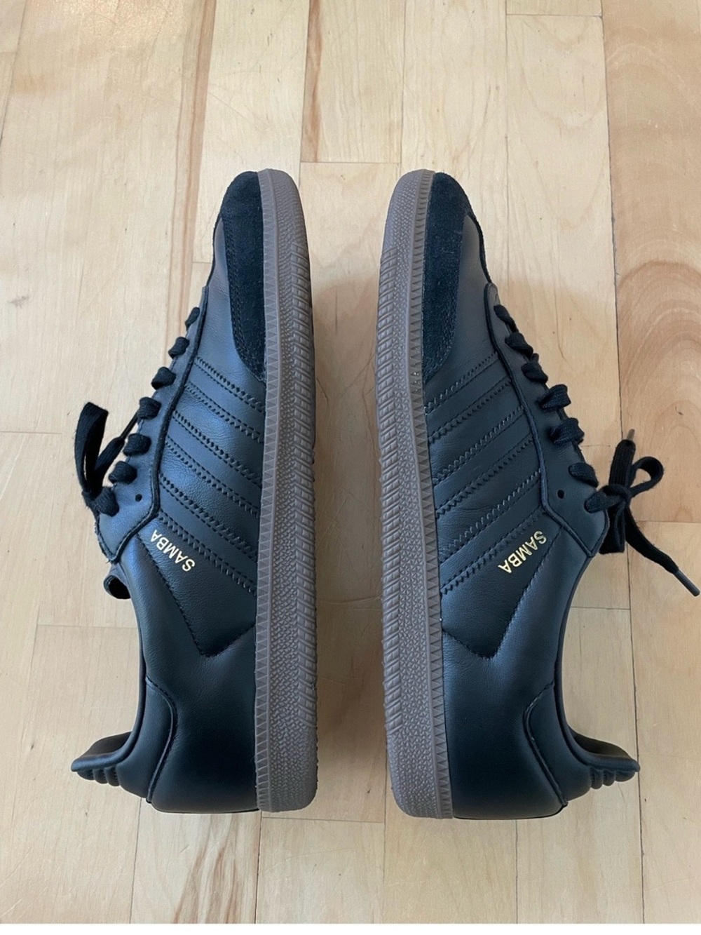 Adidas Samba OG Core Black Gum Bottom